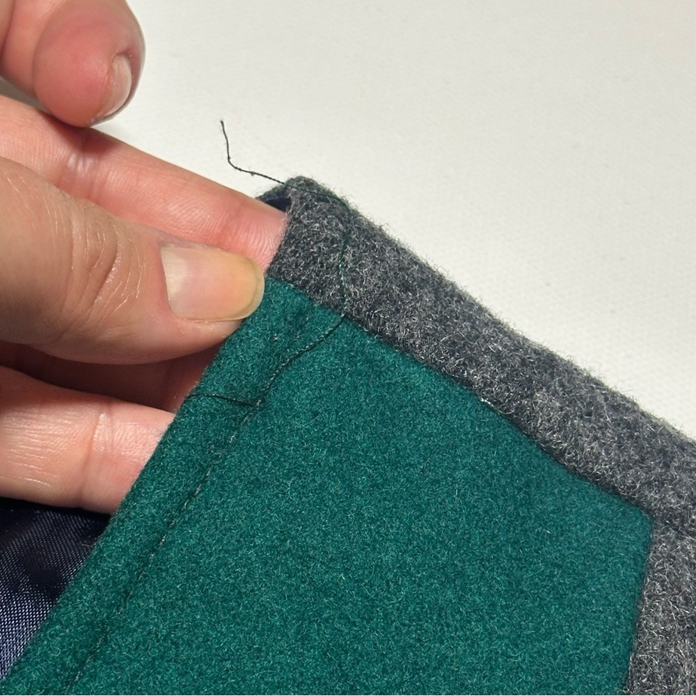 Eden Park Wool-Blend Heritage Kick-Off 1987 Button Up Vest Waistcoat, Mens Large - Picture 12 of 12